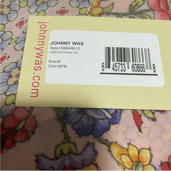 Johnny Was Tempo button top - Picture 6 of 9